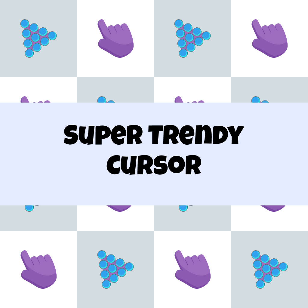 Preview Super Trendy cursor custom cursor pack